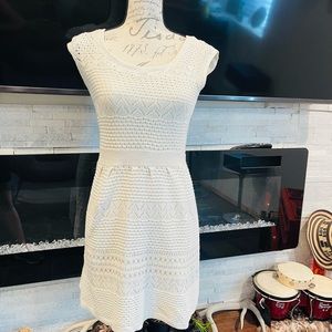 NWT Jessica Simpson cream crochet dress 👗